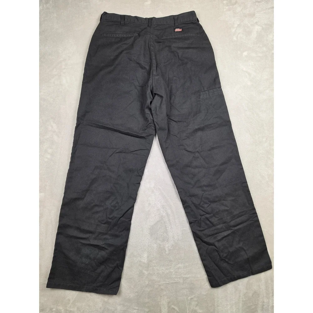 Dickies Double Knee Work Pants Mens 32x32 Black Straight Carpenter Utility *Read